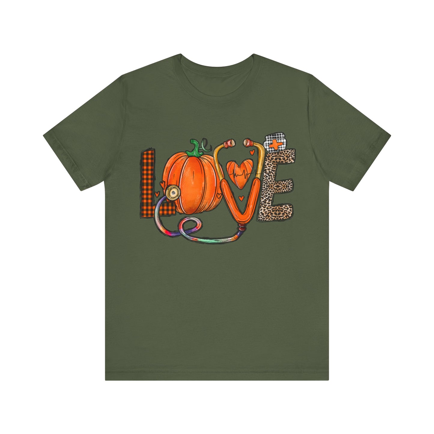 Halloween Nurse Short Sleeve Tee