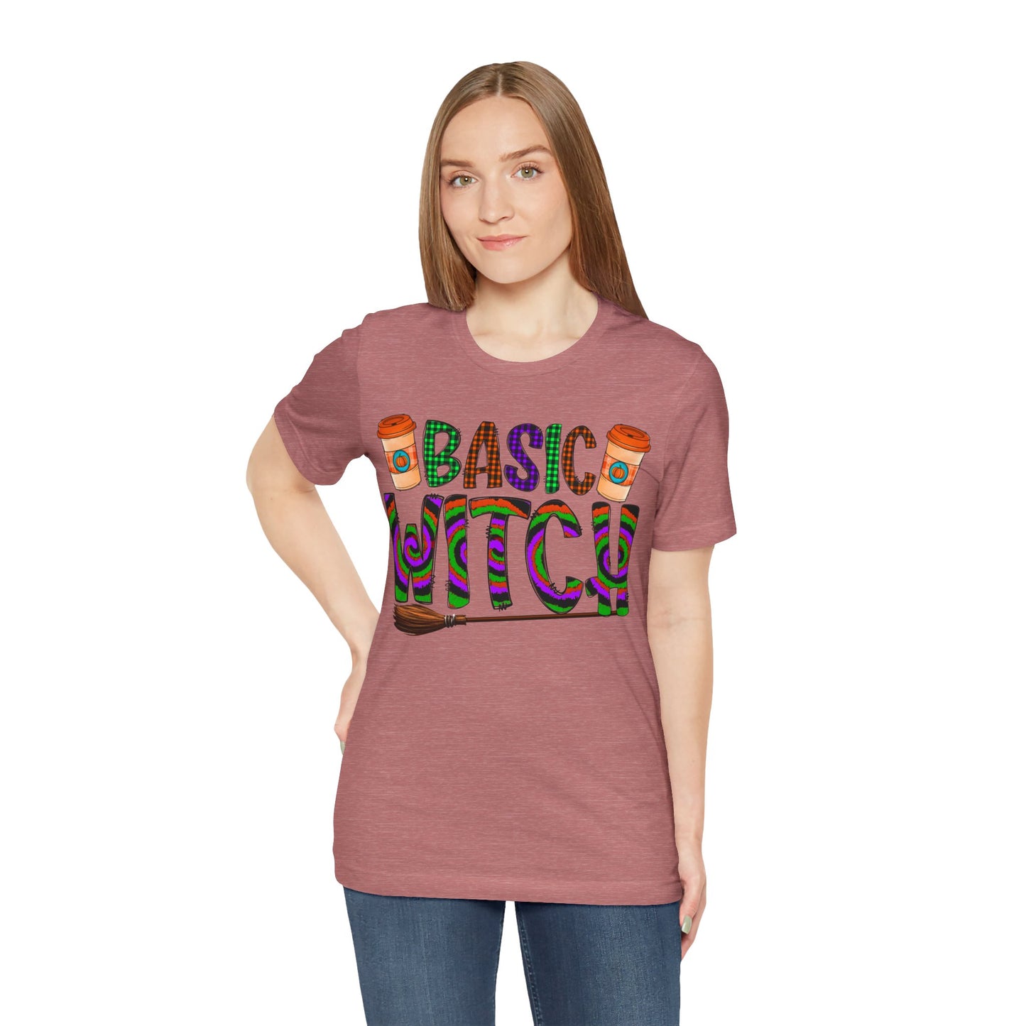 Halloween Basic Witch Short Sleeve Tee