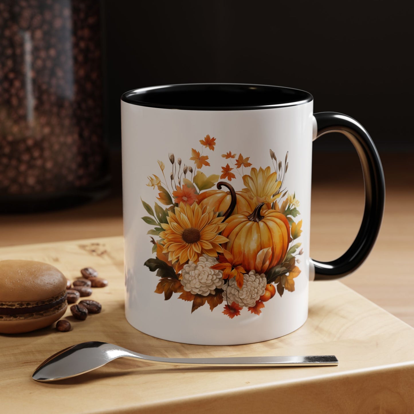 Fall Accent Coffee Mug (11, 15oz)