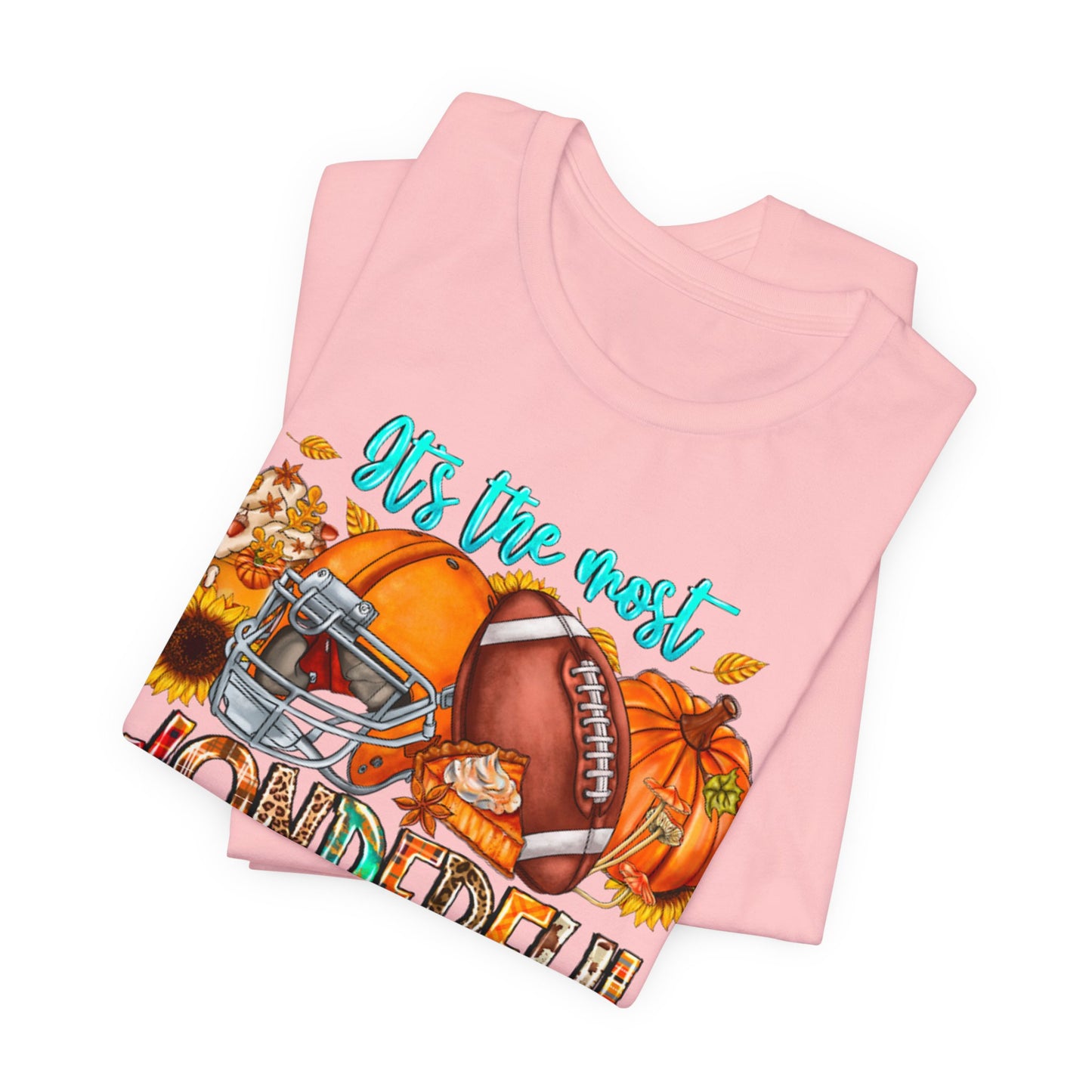 Fall Football Short Sleeve Tee