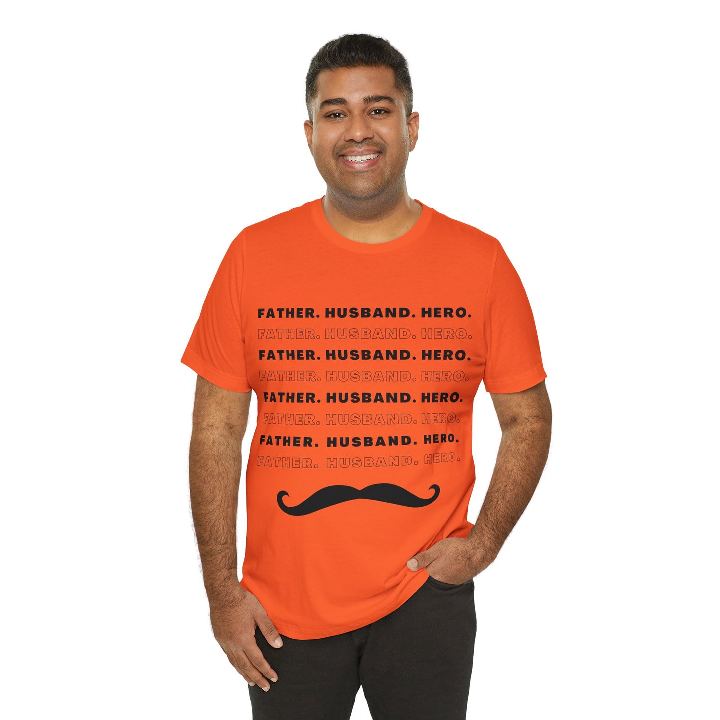 Husband Father Hero Short Sleeve Tee