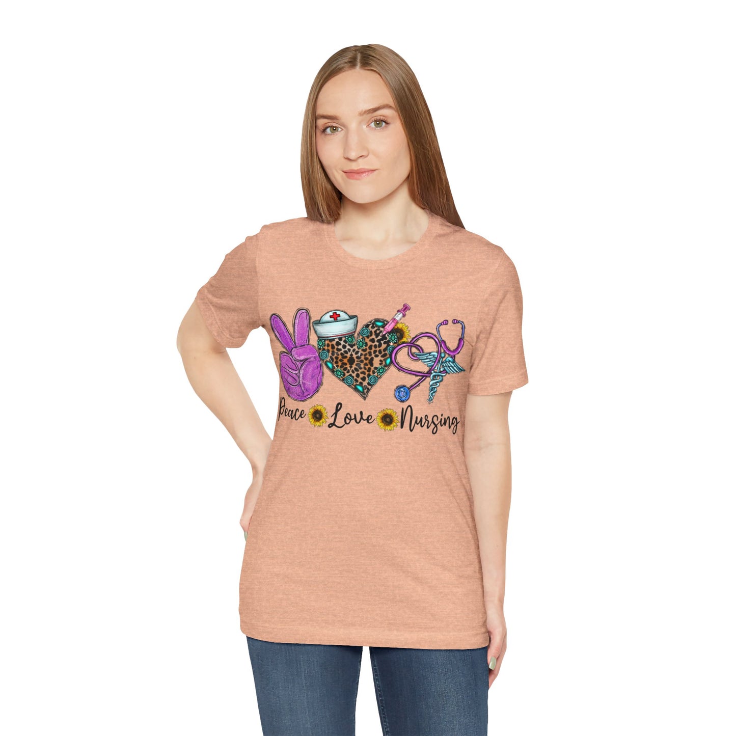 Peace Love Nursing Short Sleeve Tee