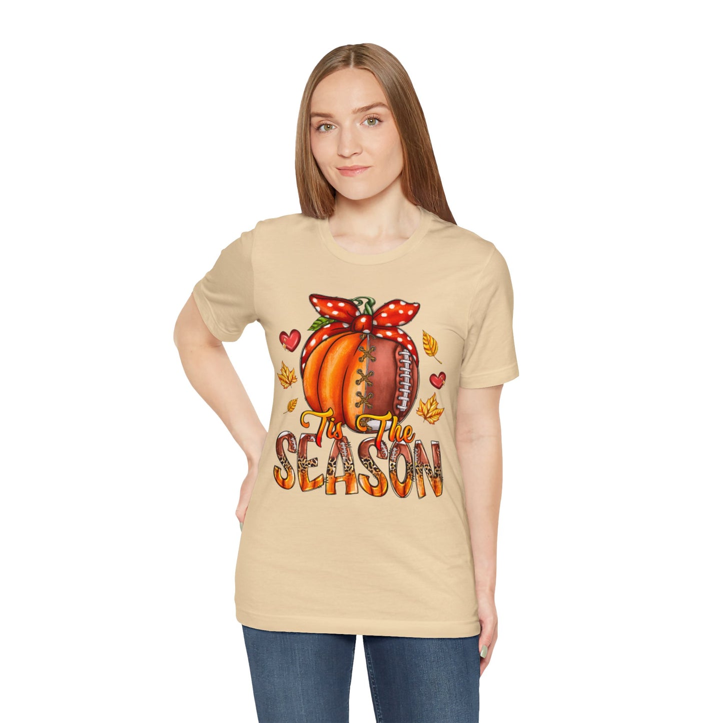 Fall Football Short Sleeve Tee