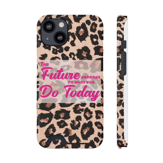 Future Phone Case With Card Holder