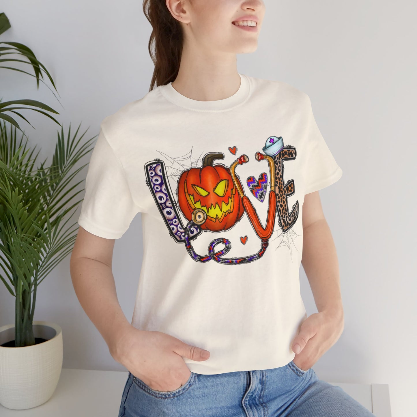 Halloween Nurse Short Sleeve Tee