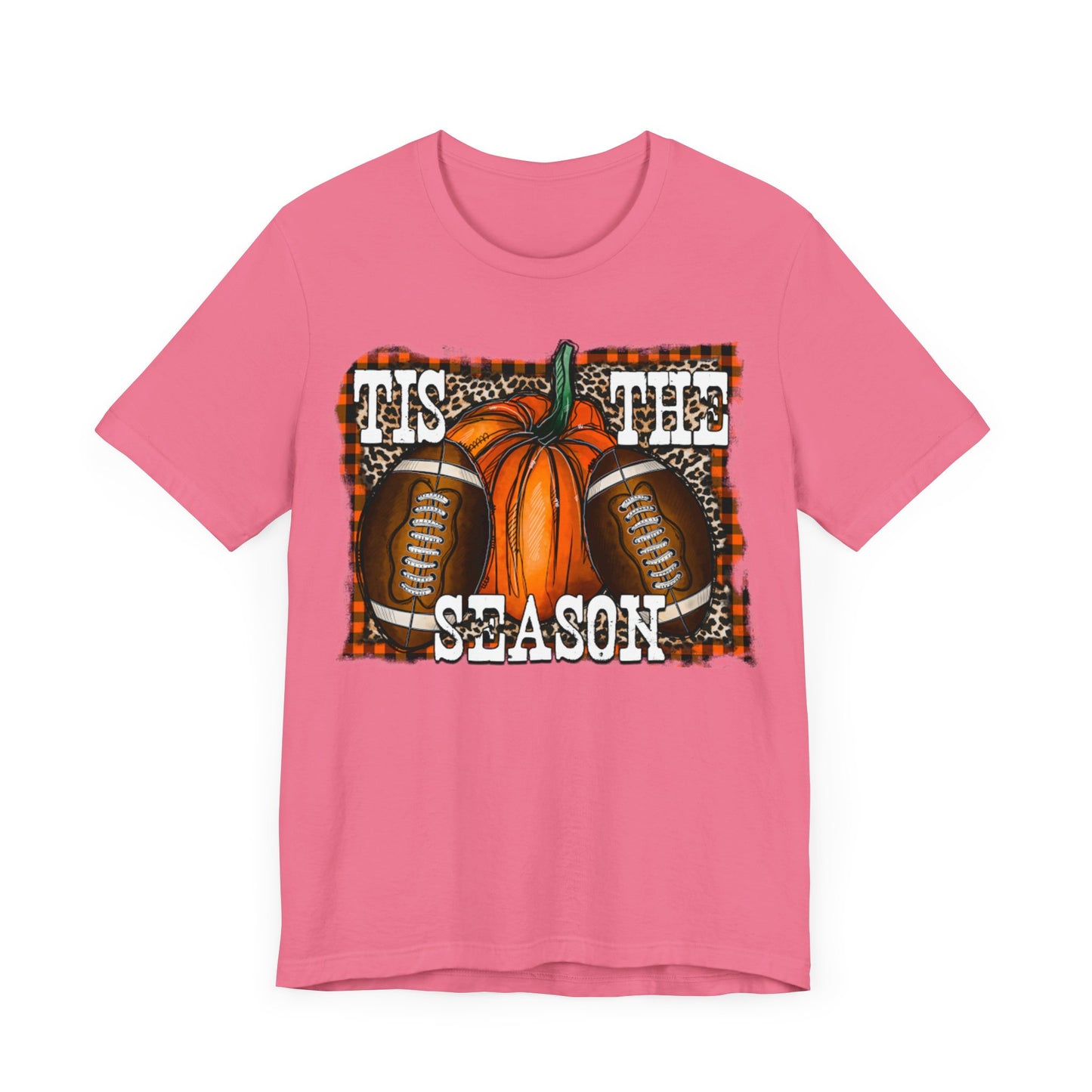 Fall Football Short Sleeve Tee