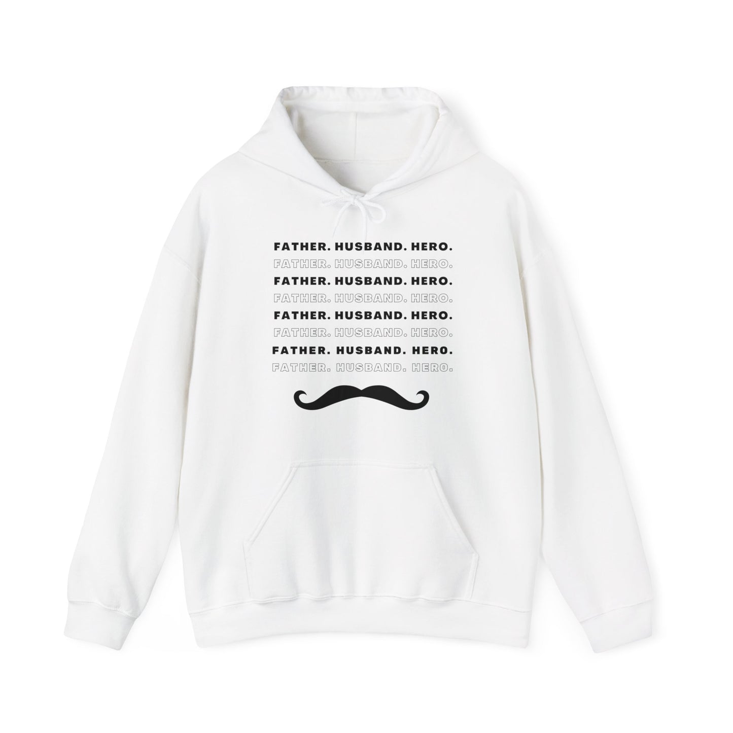 Husband Father Hero Heavy Blend™ Hoodie