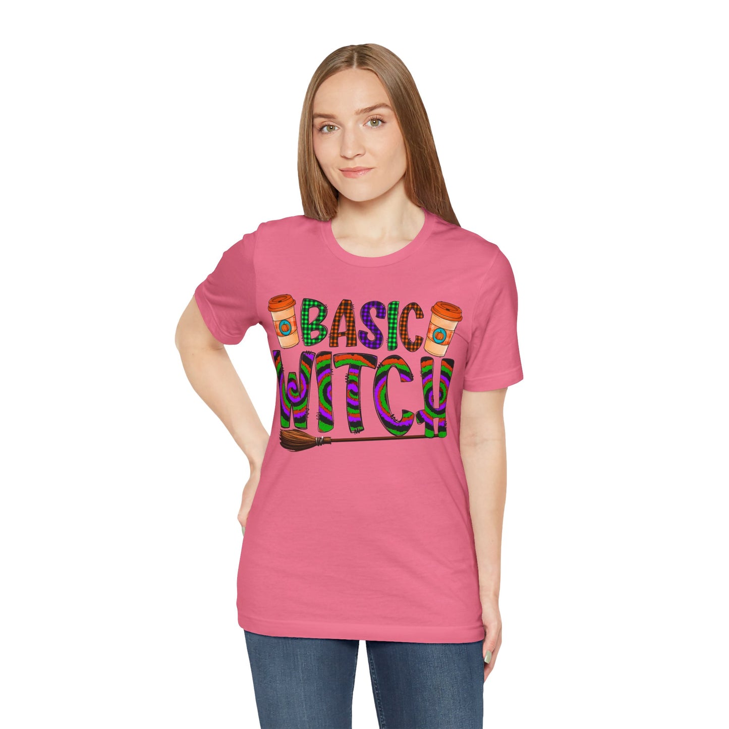 Halloween Basic Witch Short Sleeve Tee