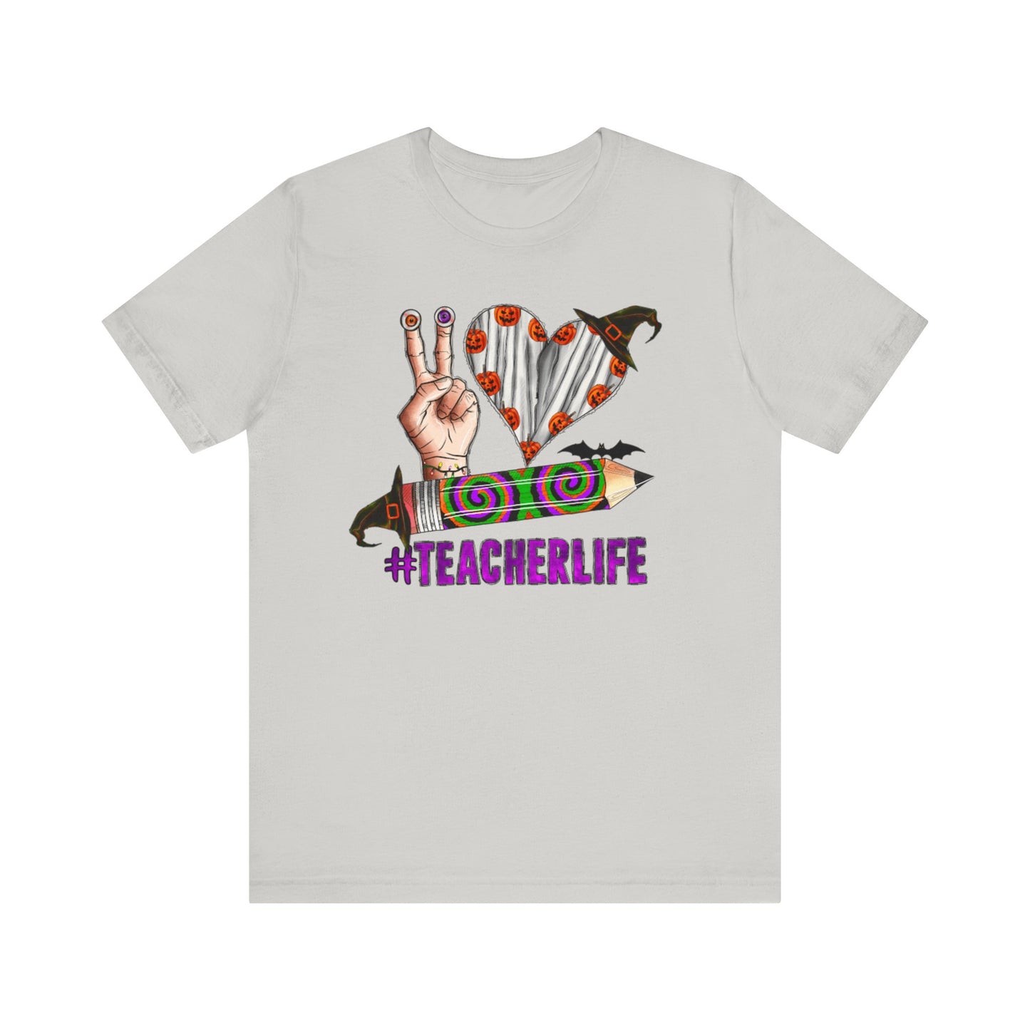 Halloween Teacher Short Sleeve Tee