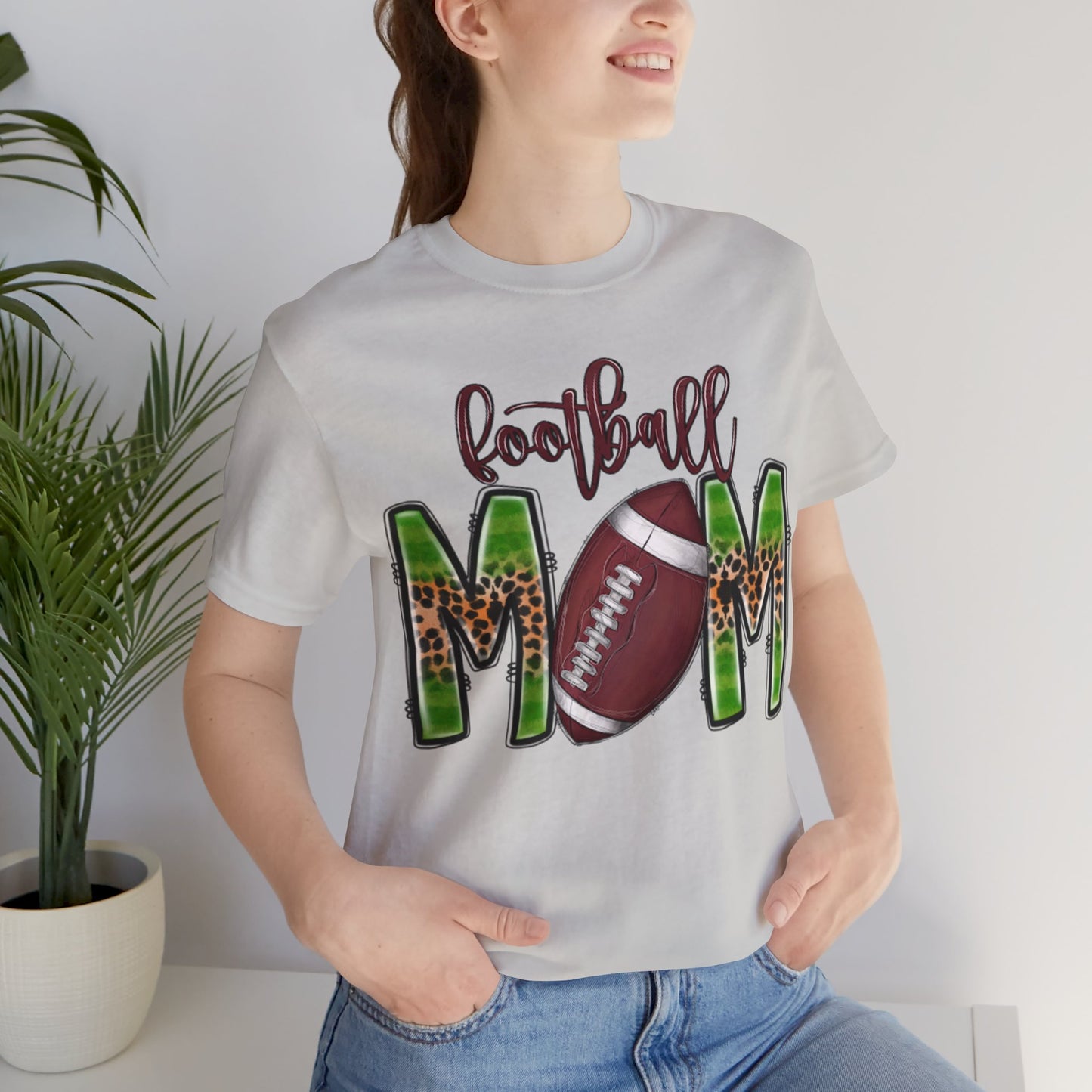 Football Mom Short Sleeve Tee