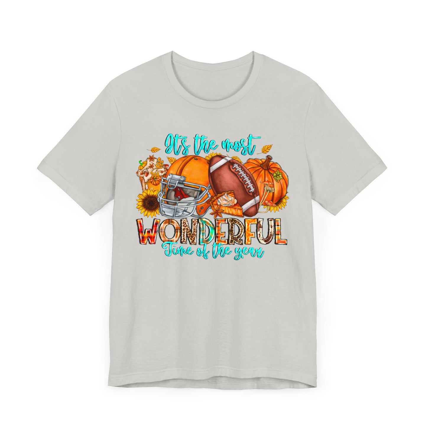 Fall Football Short Sleeve Tee