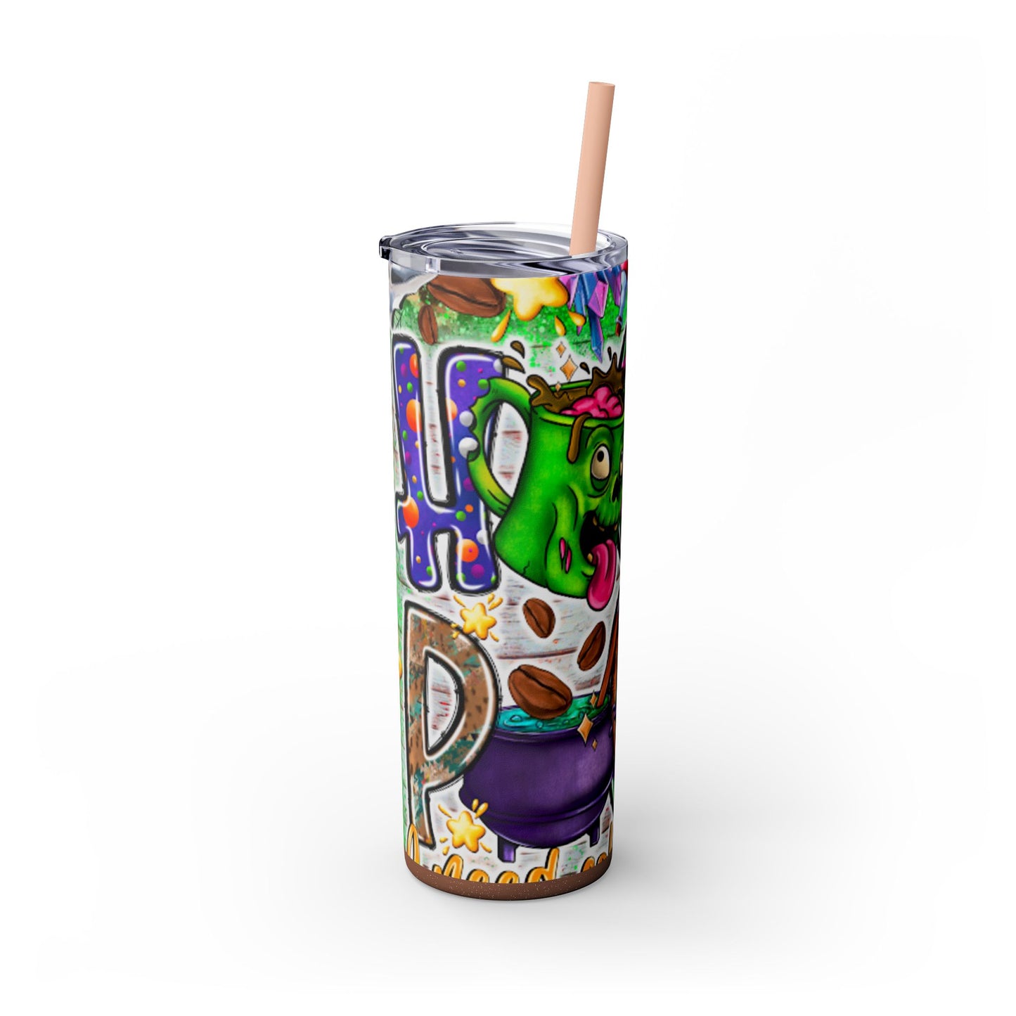 Hocus Pocus Skinny Tumbler with Straw, 20oz