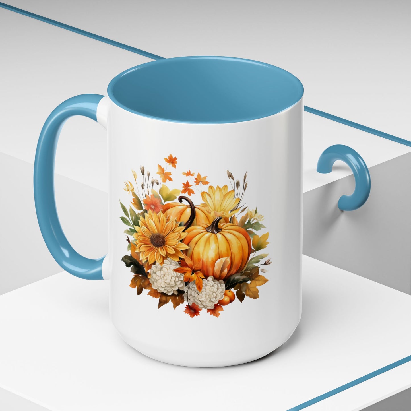 Fall Accent Coffee Mug (11, 15oz)