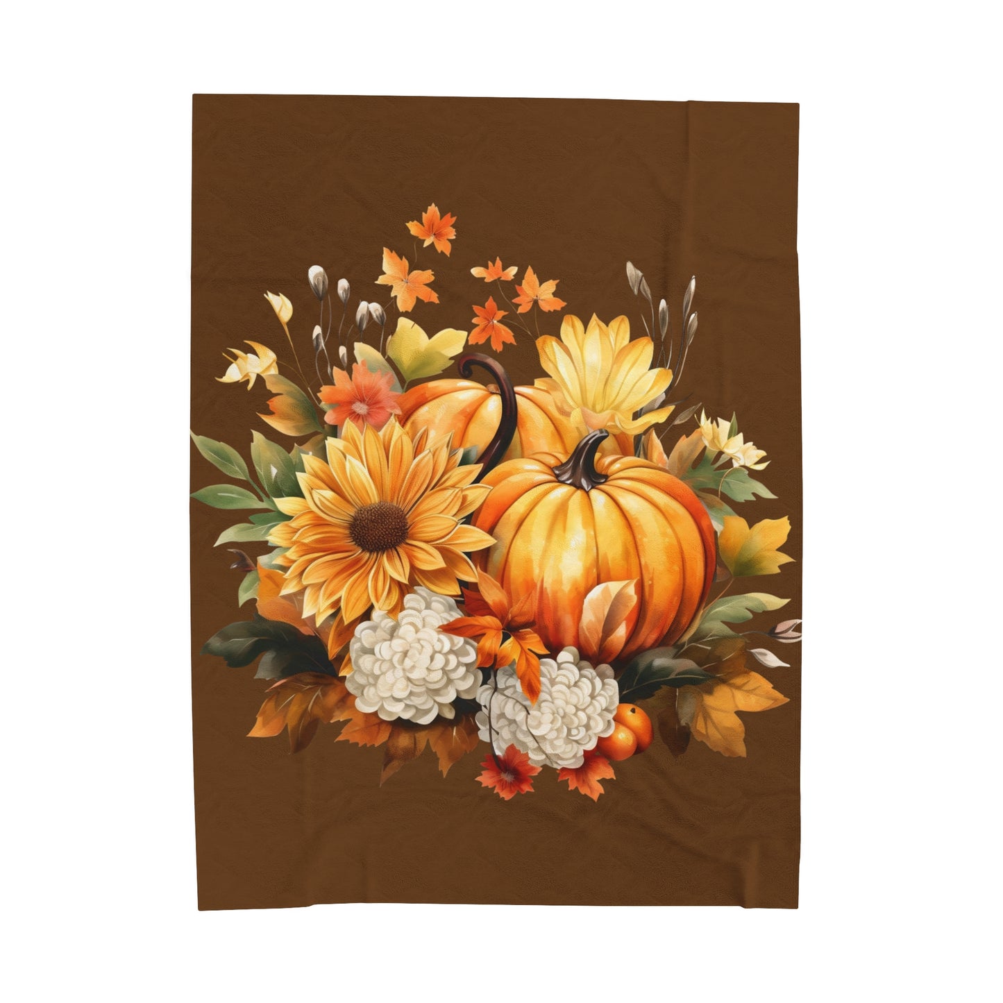 Velveteen Fall Plush Blanket