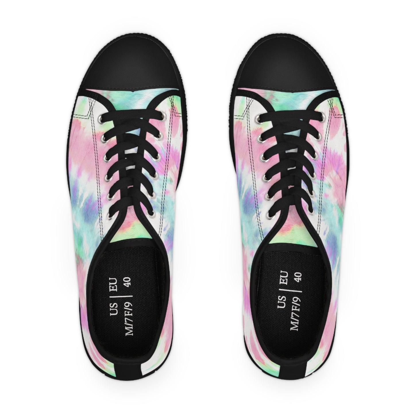 Tye Dye Women's Low Top Sneakers