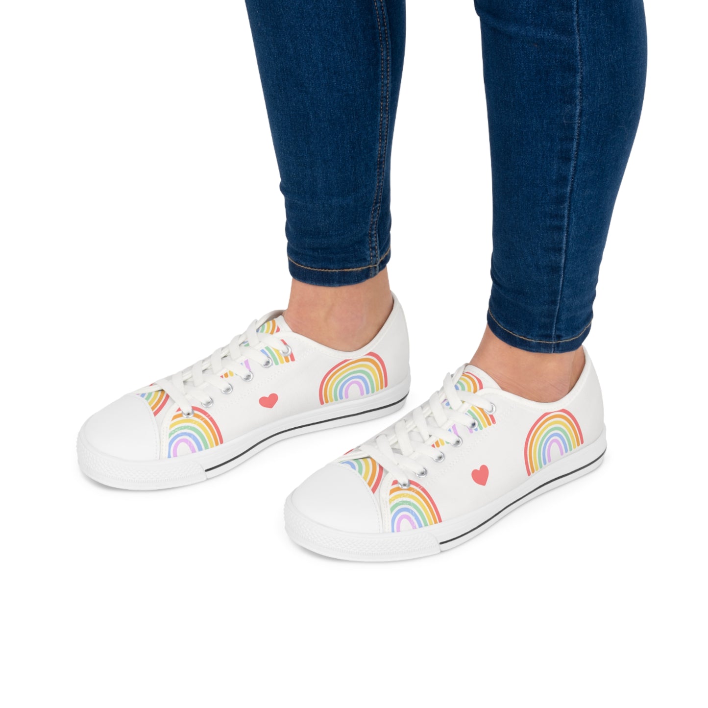 Rainbow Women's Low Top Sneakers