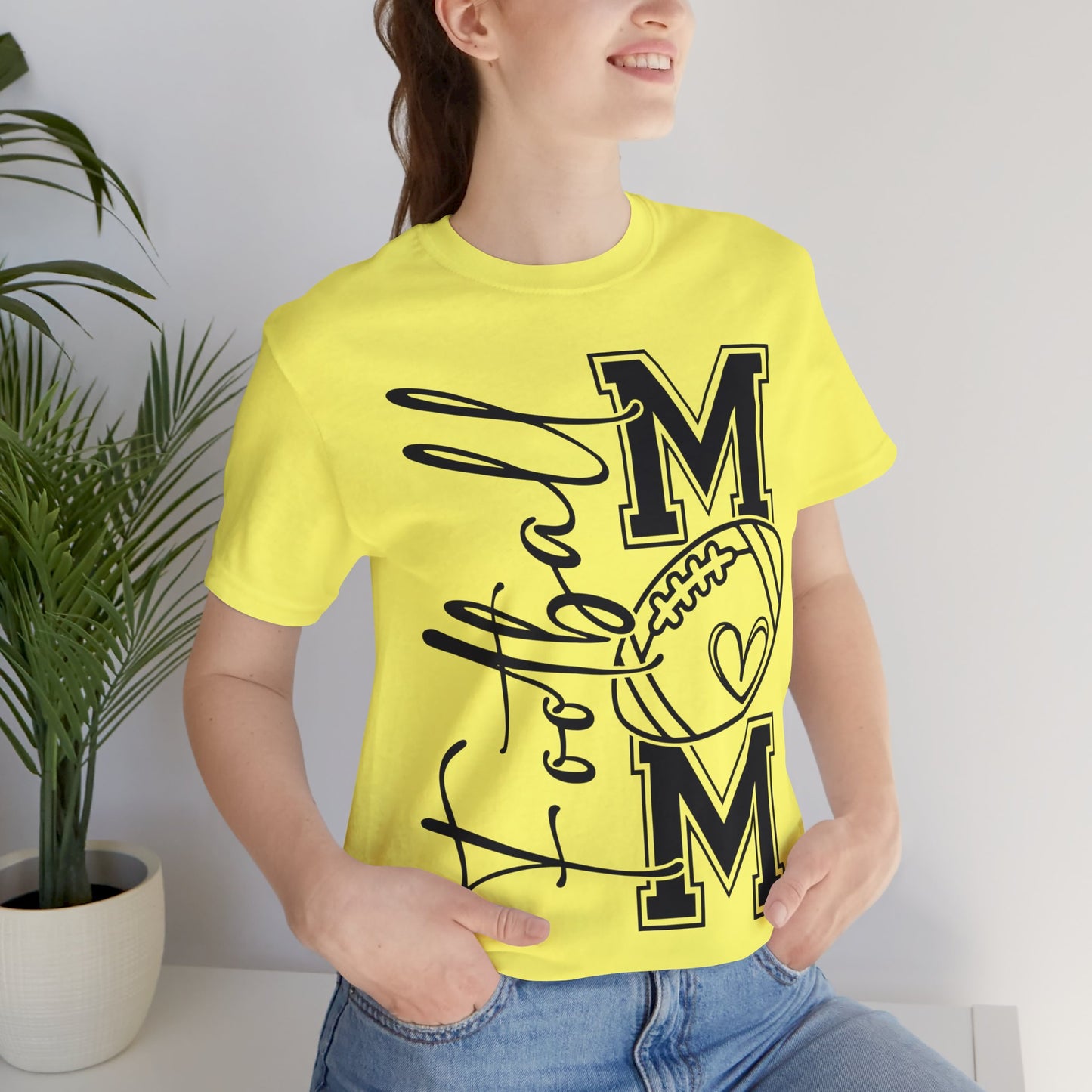 Football Mom Short Sleeve Tee