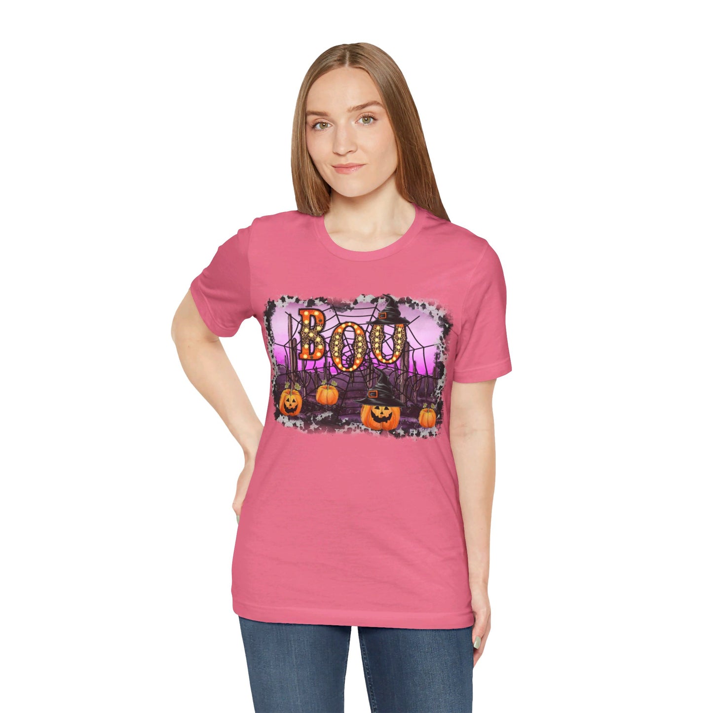 Halloween Boo Short Sleeve Tee