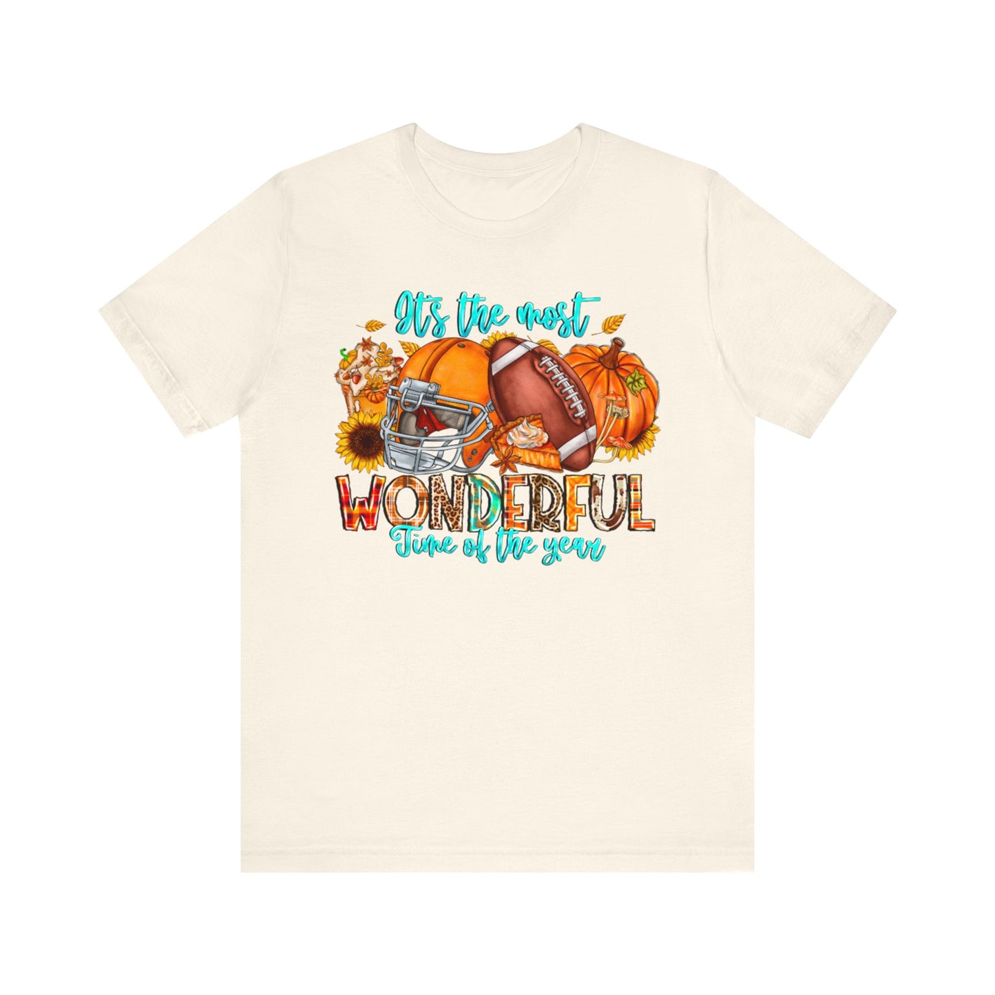 Fall Football Short Sleeve Tee