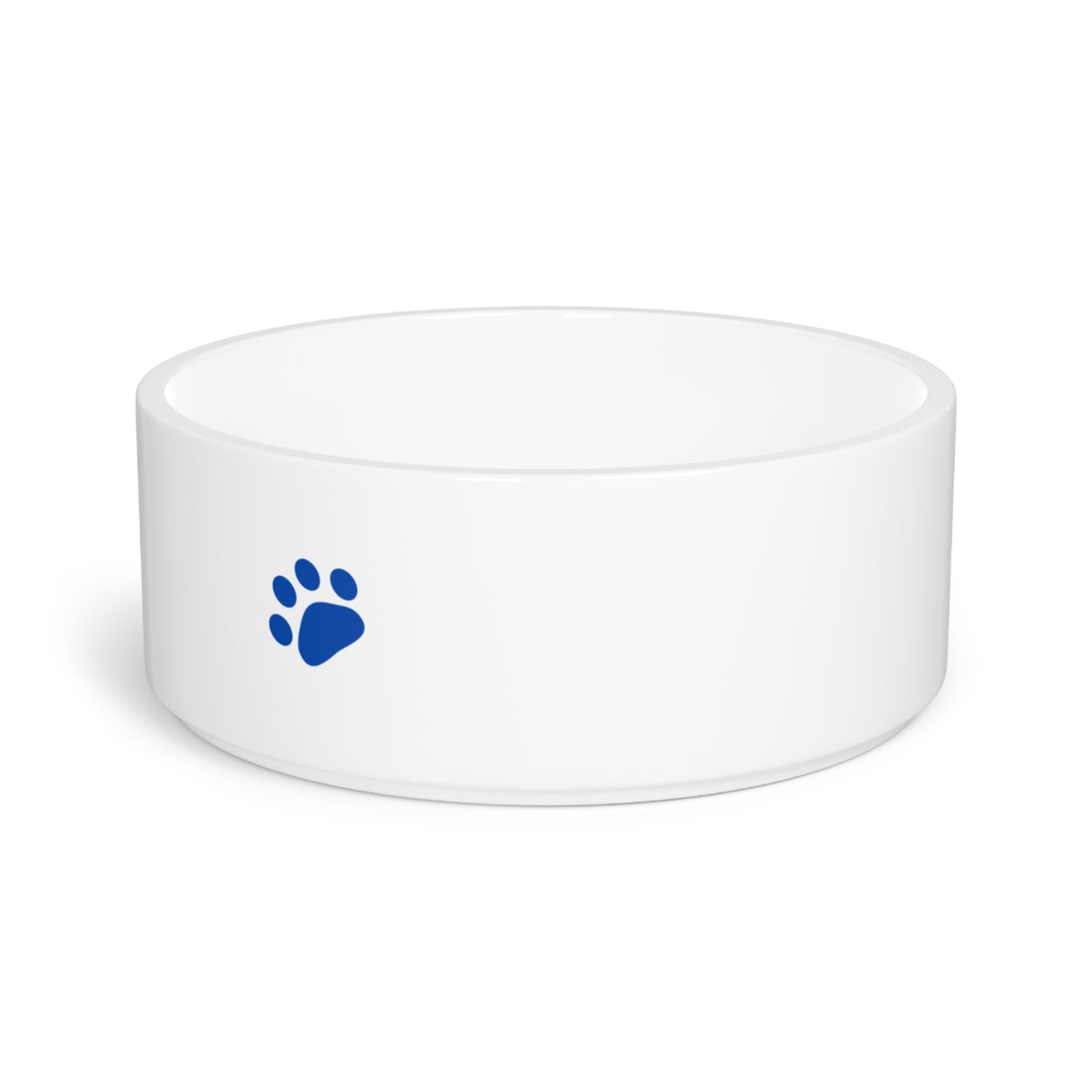 Blue Paw Print Pet Bowl