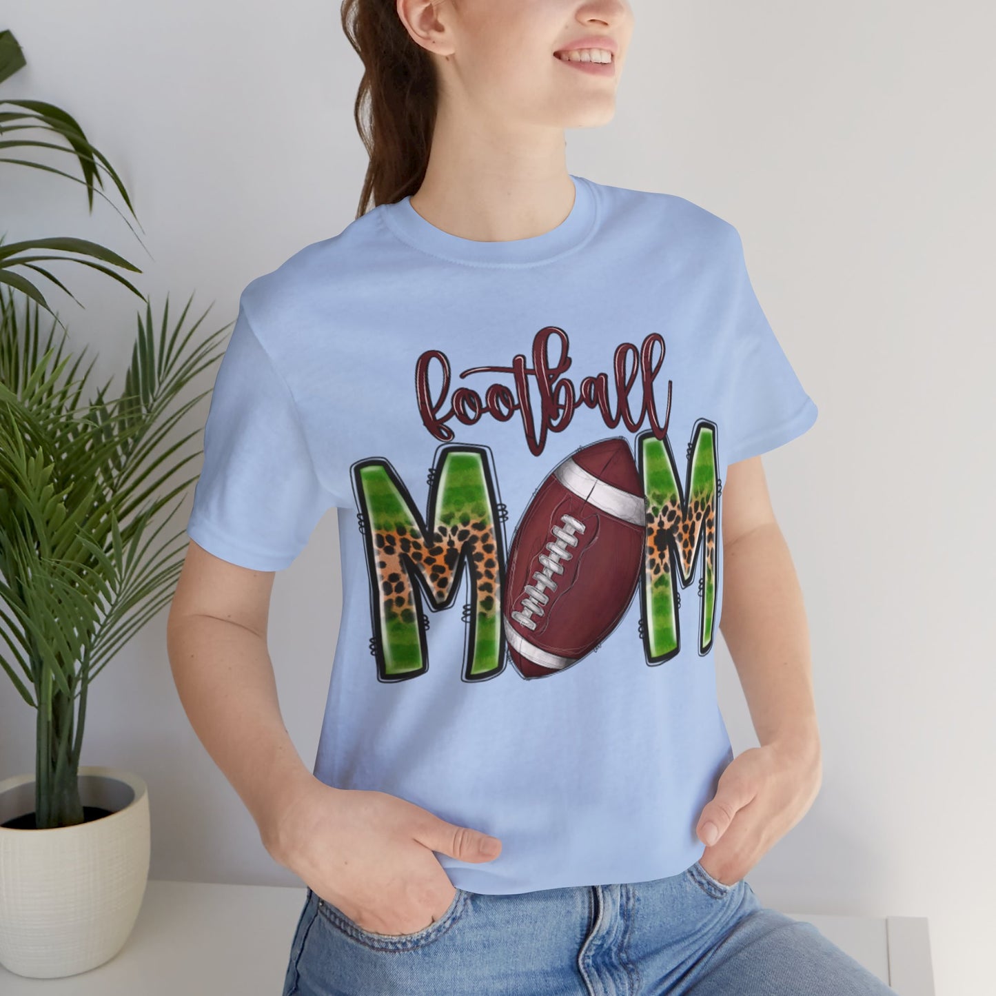 Football Mom Short Sleeve Tee