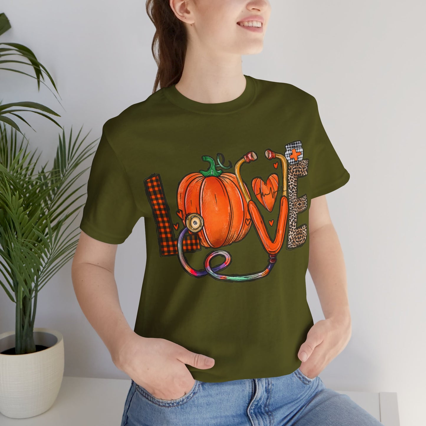 Halloween Nurse Short Sleeve Tee