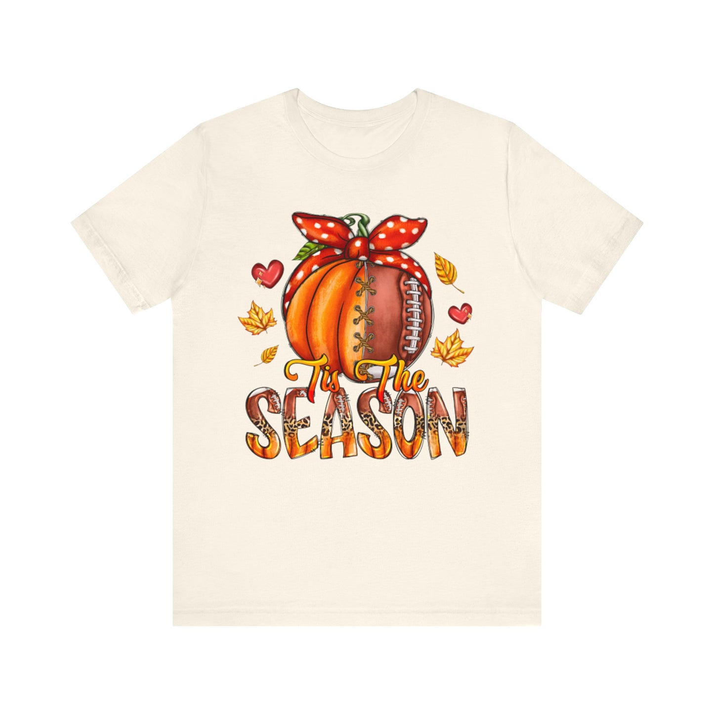 Fall Football Short Sleeve Tee