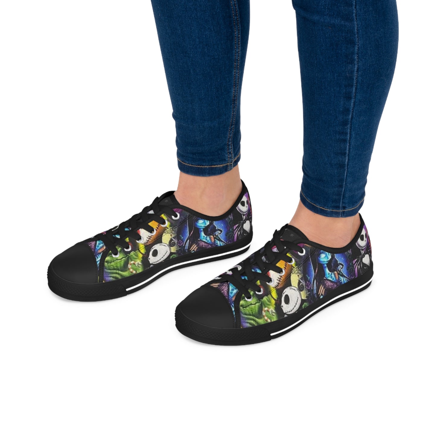 Nightmare Before Christmas Women's Low Top Sneakers