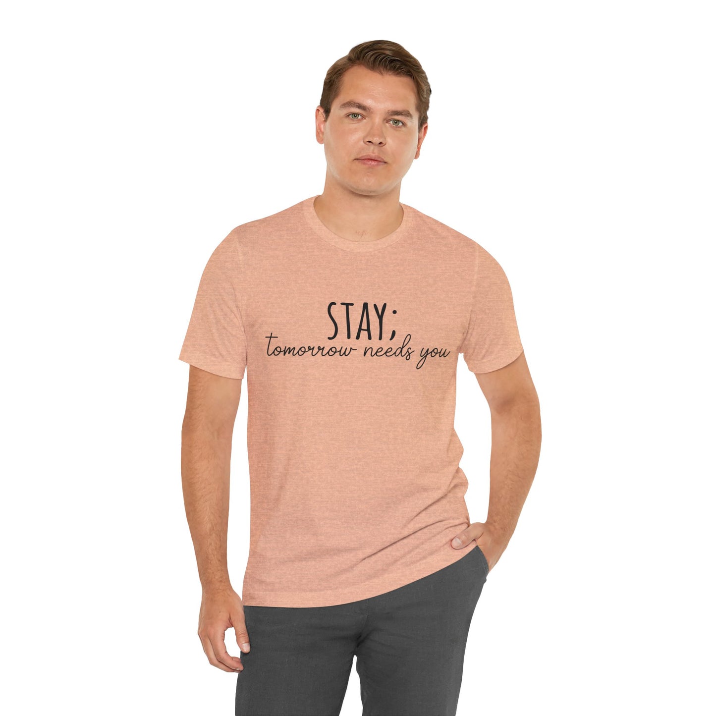 Mental Health Unisex Jersey Short Sleeve Tee