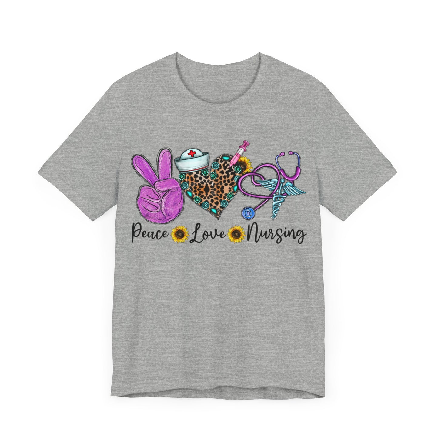 Peace Love Nursing Short Sleeve Tee