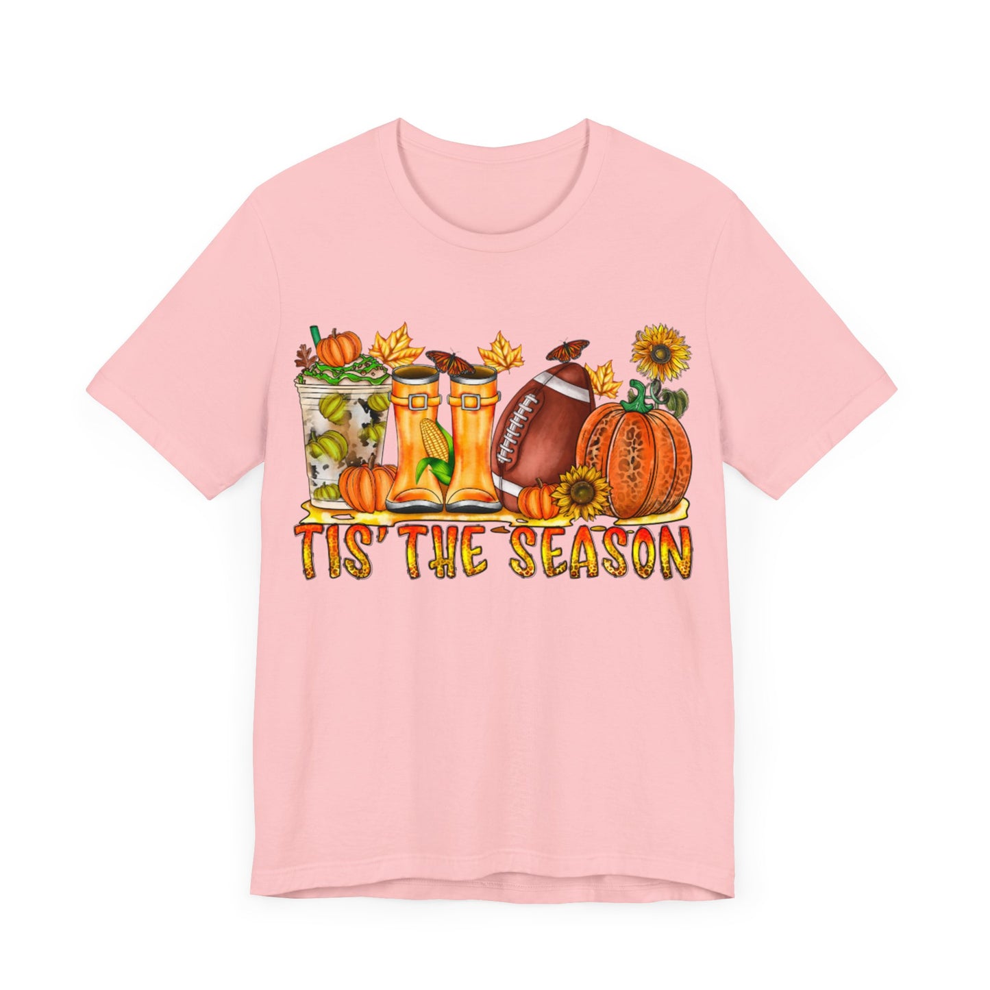 Fall Football Short Sleeve Tee