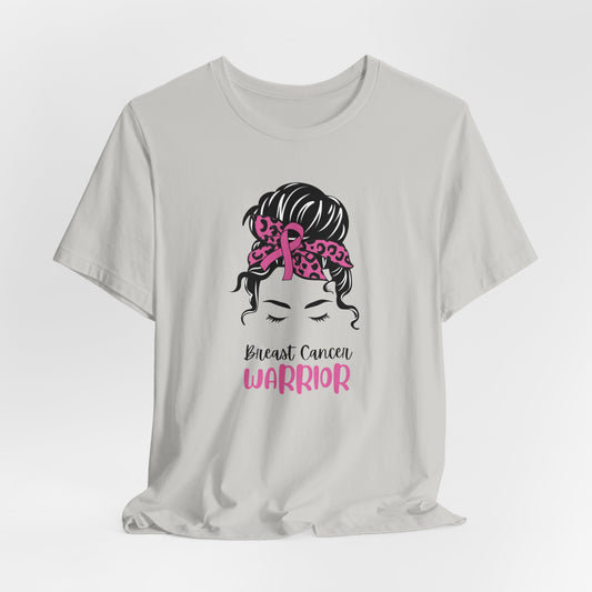 Breast Cancer Warrior Short Sleeve Tee