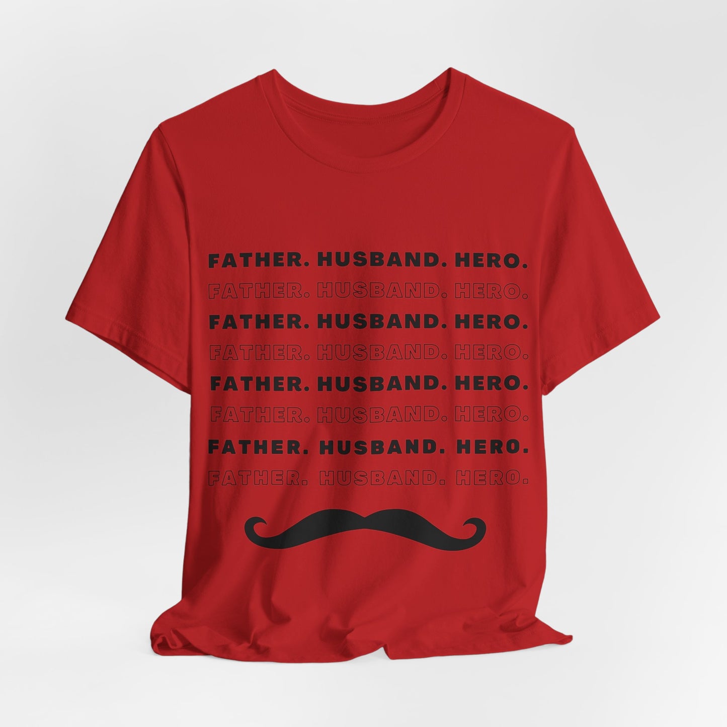 Husband Father Hero Short Sleeve Tee