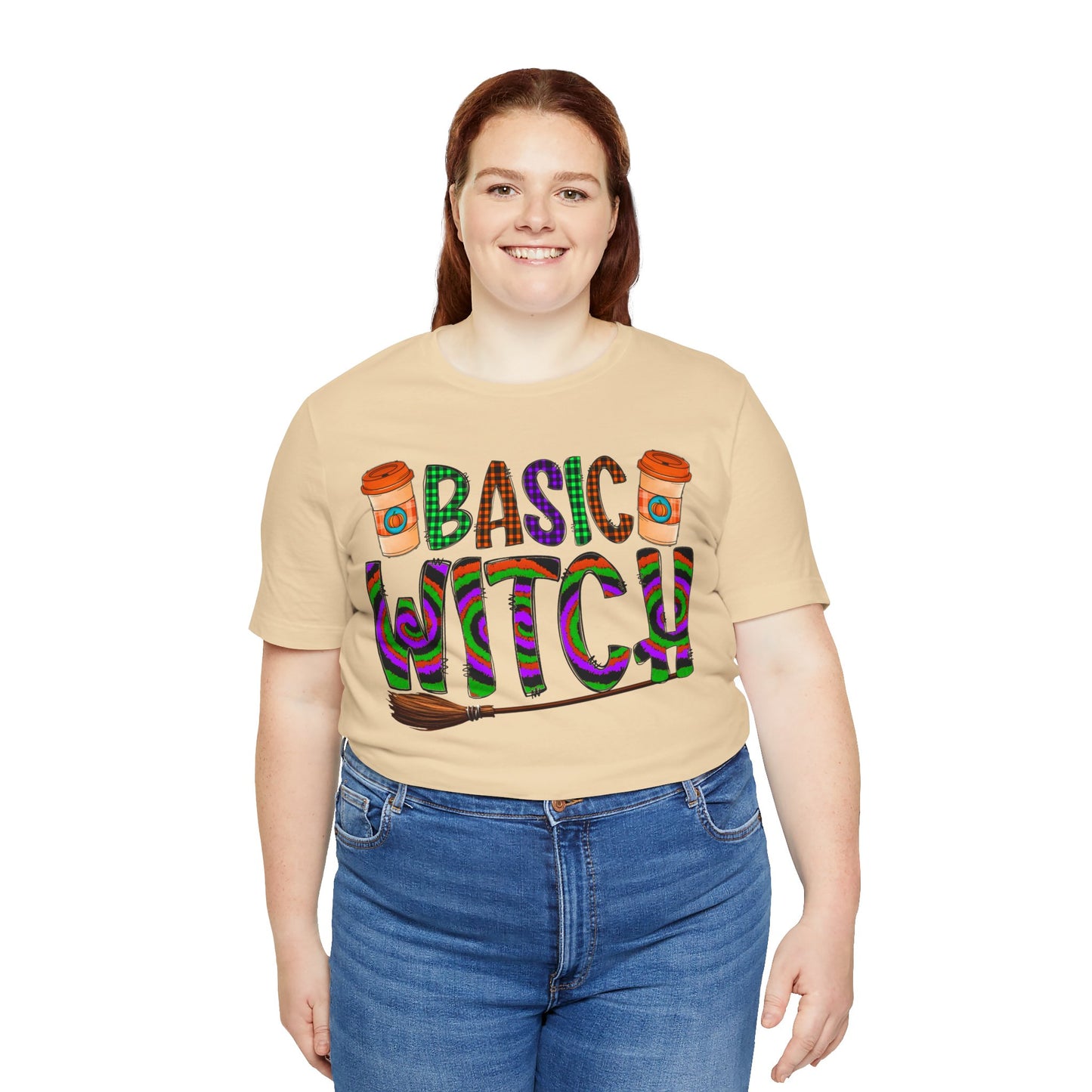 Halloween Basic Witch Short Sleeve Tee