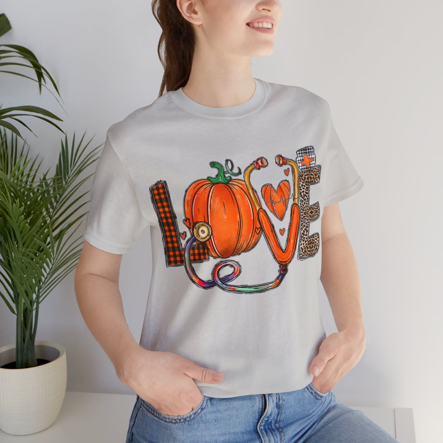 Halloween Nurse Short Sleeve Tee