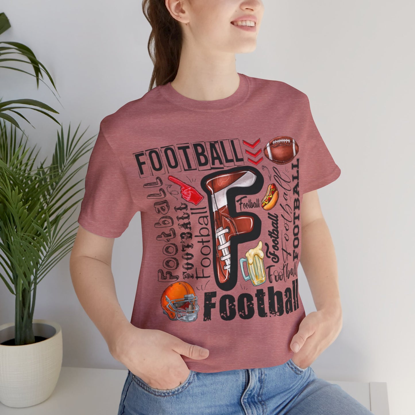 Football Short Sleeve Tee