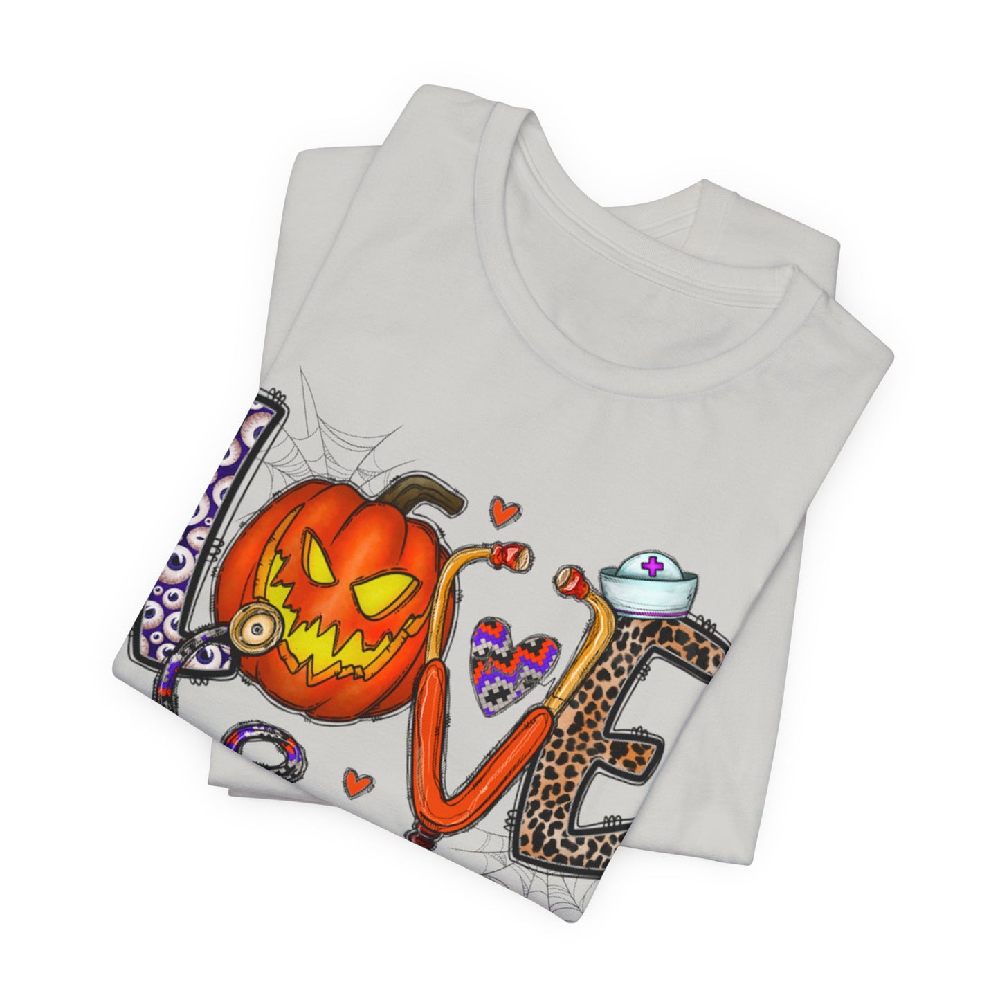 Halloween Nurse Short Sleeve Tee