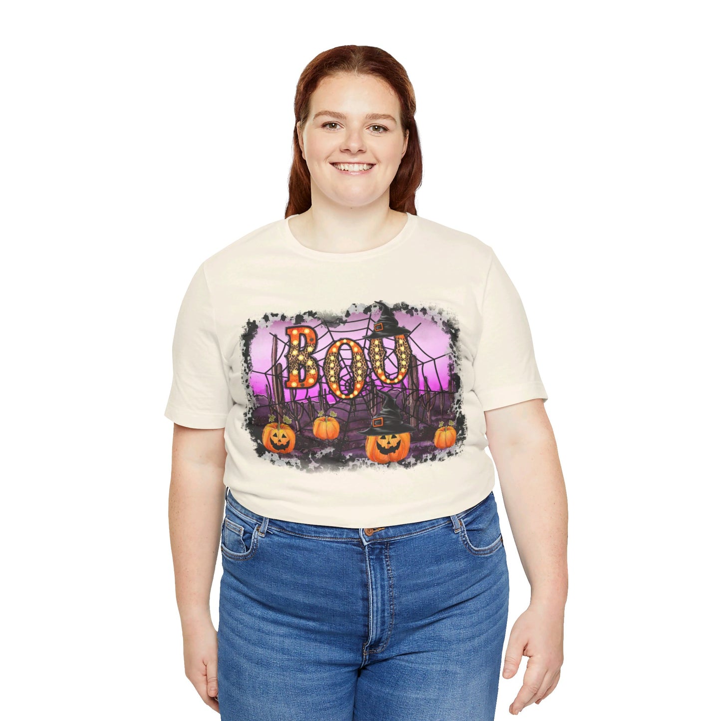 Halloween Boo Short Sleeve Tee