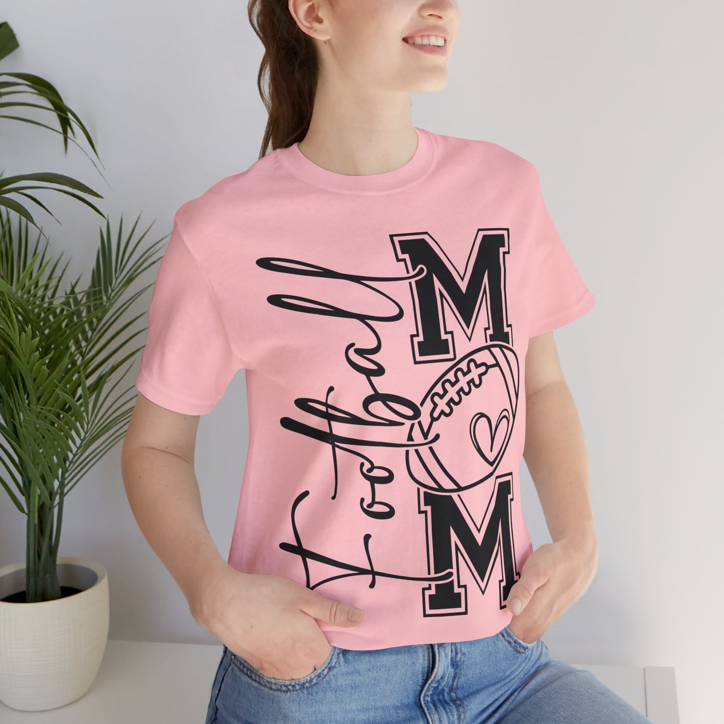 Football Mom Short Sleeve Tee