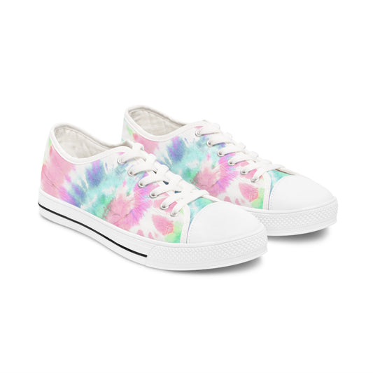 Tye Dye Women's Low Top Sneakers