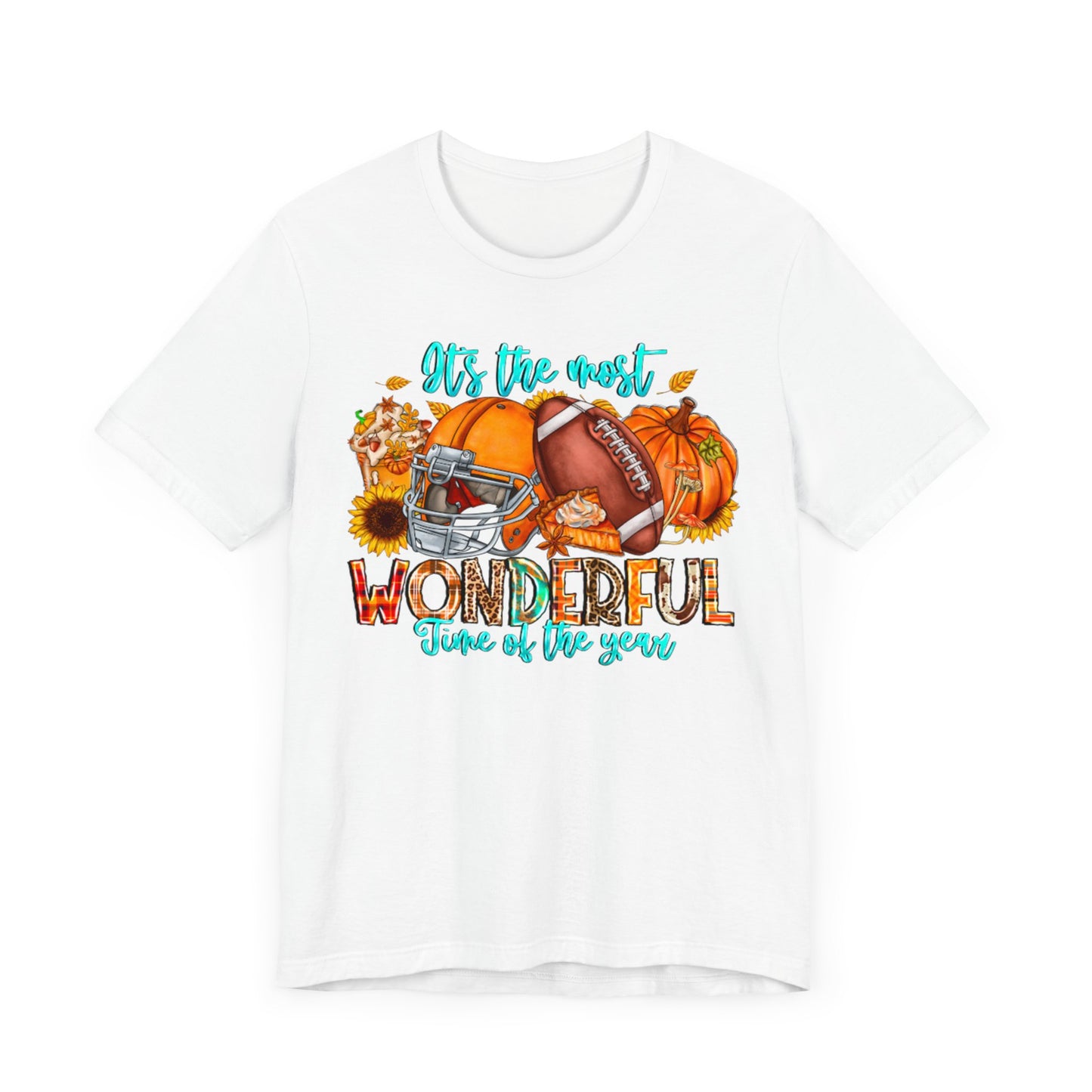 Fall Football Short Sleeve Tee