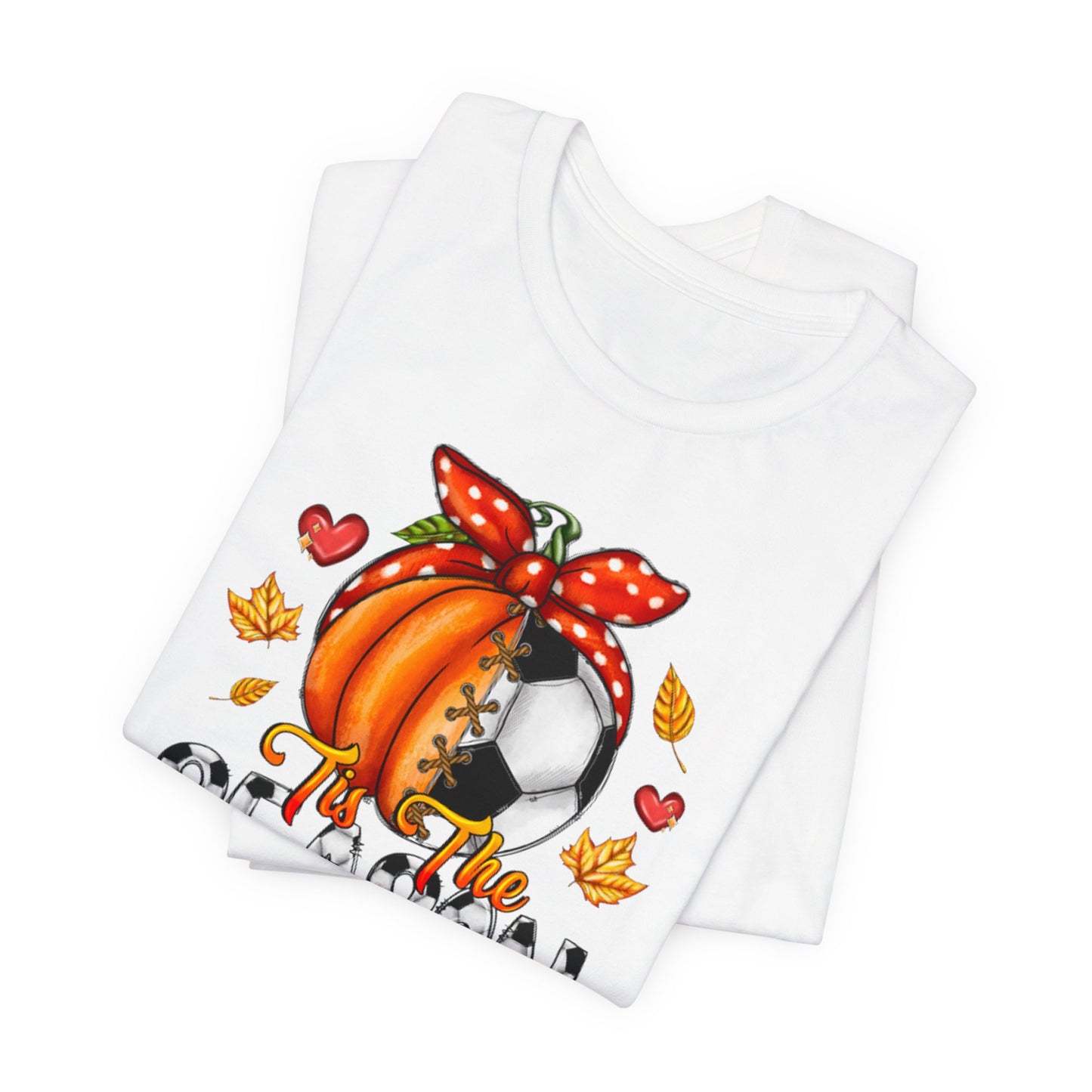 Fall Soccer Short Sleeve Tee