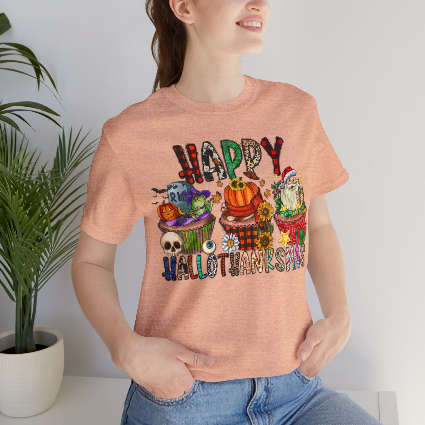 Hallothanksmas Short Sleeve Tee