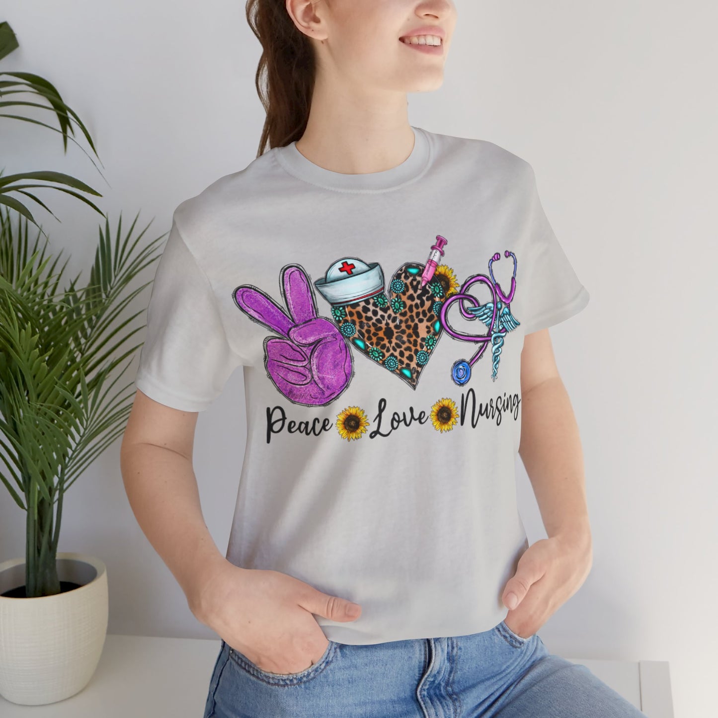 Peace Love Nursing Short Sleeve Tee