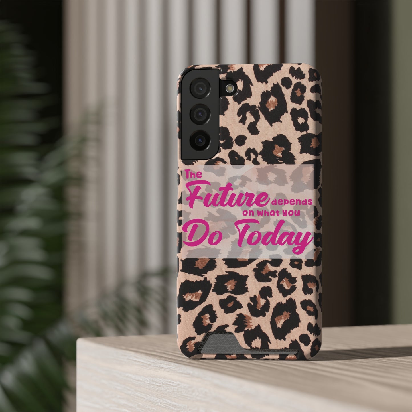 Future Phone Case With Card Holder