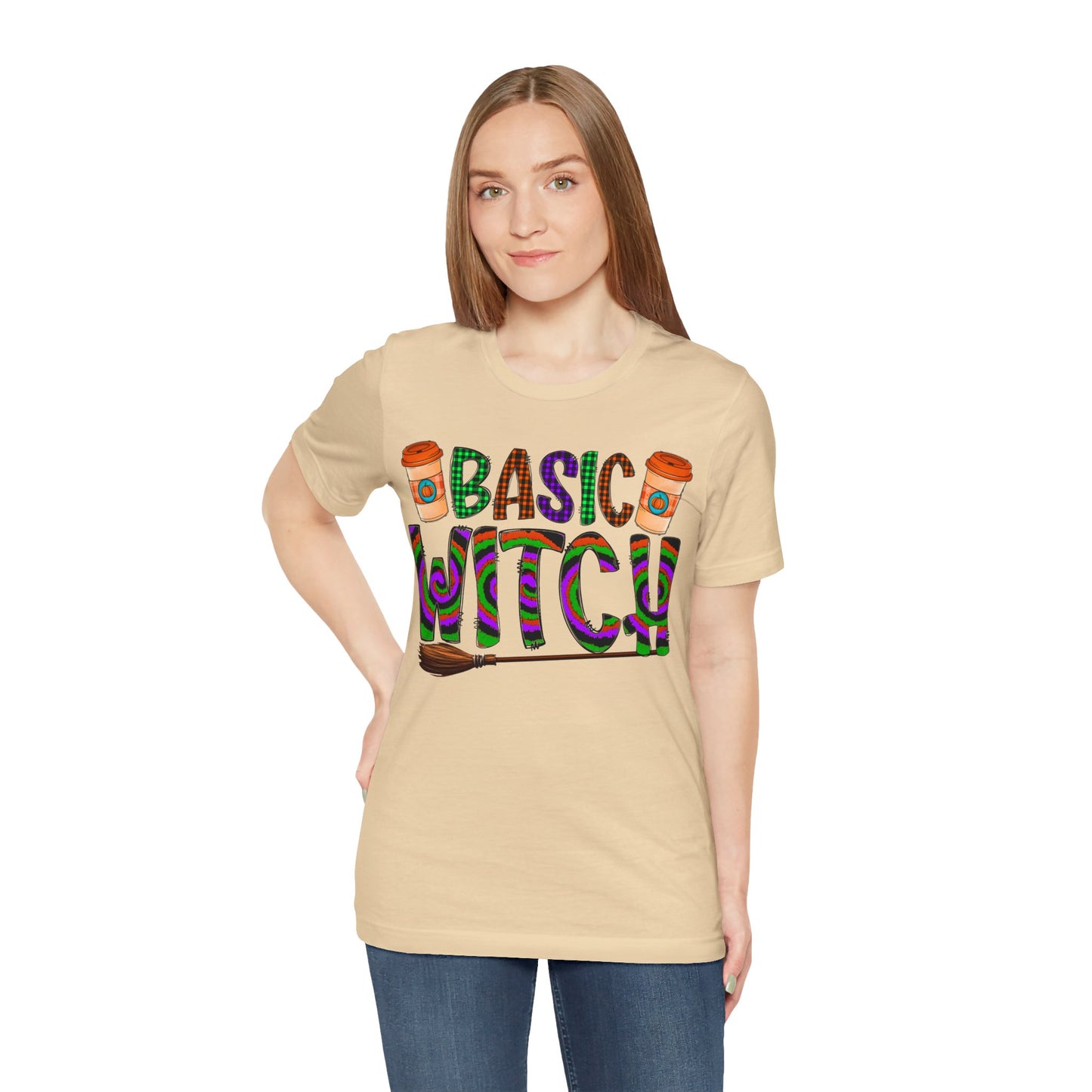 Halloween Basic Witch Short Sleeve Tee