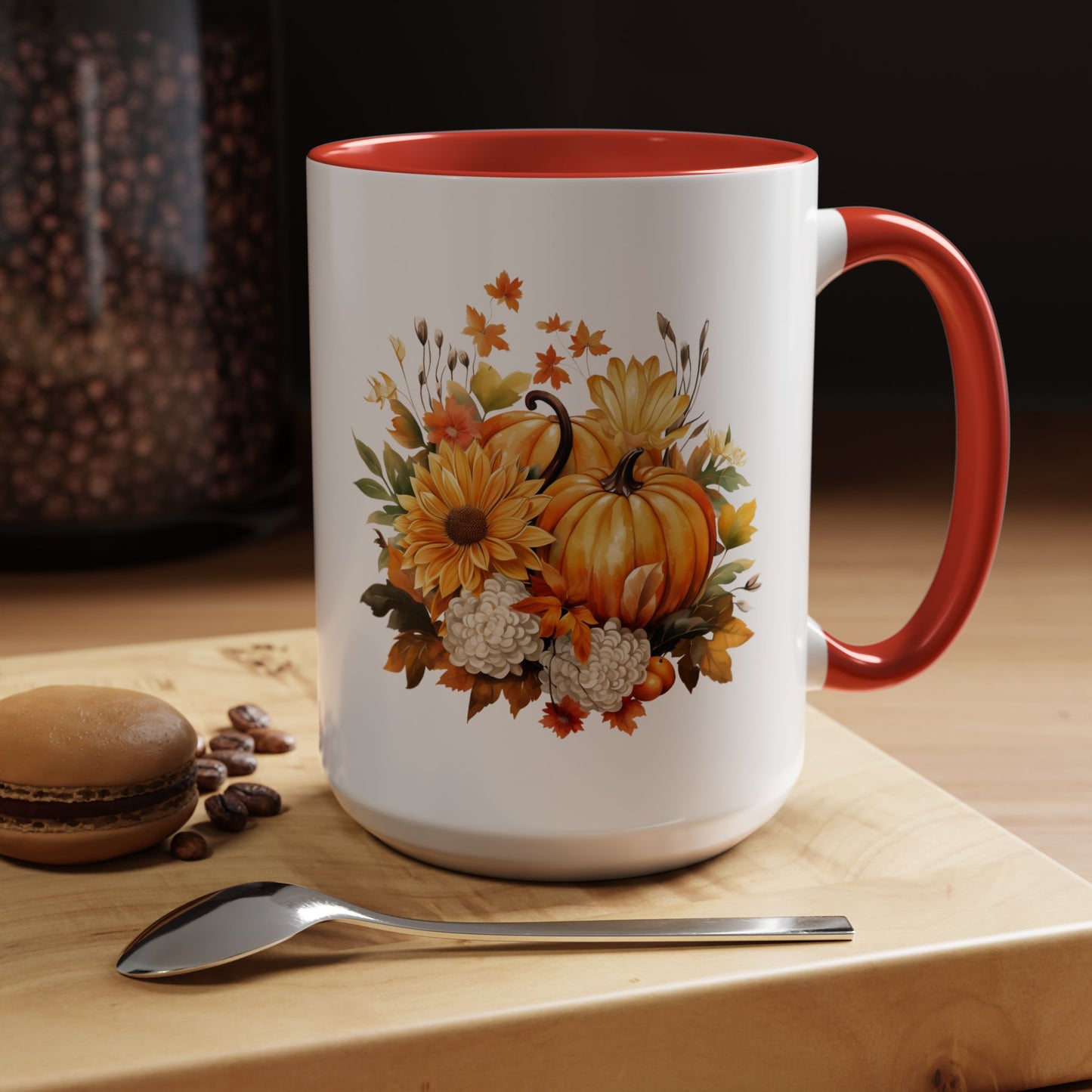 Fall Accent Coffee Mug (11, 15oz)