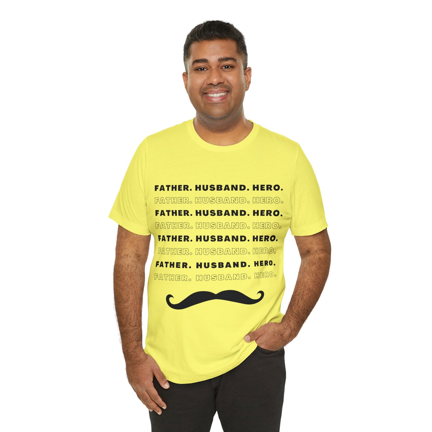 Husband Father Hero Short Sleeve Tee