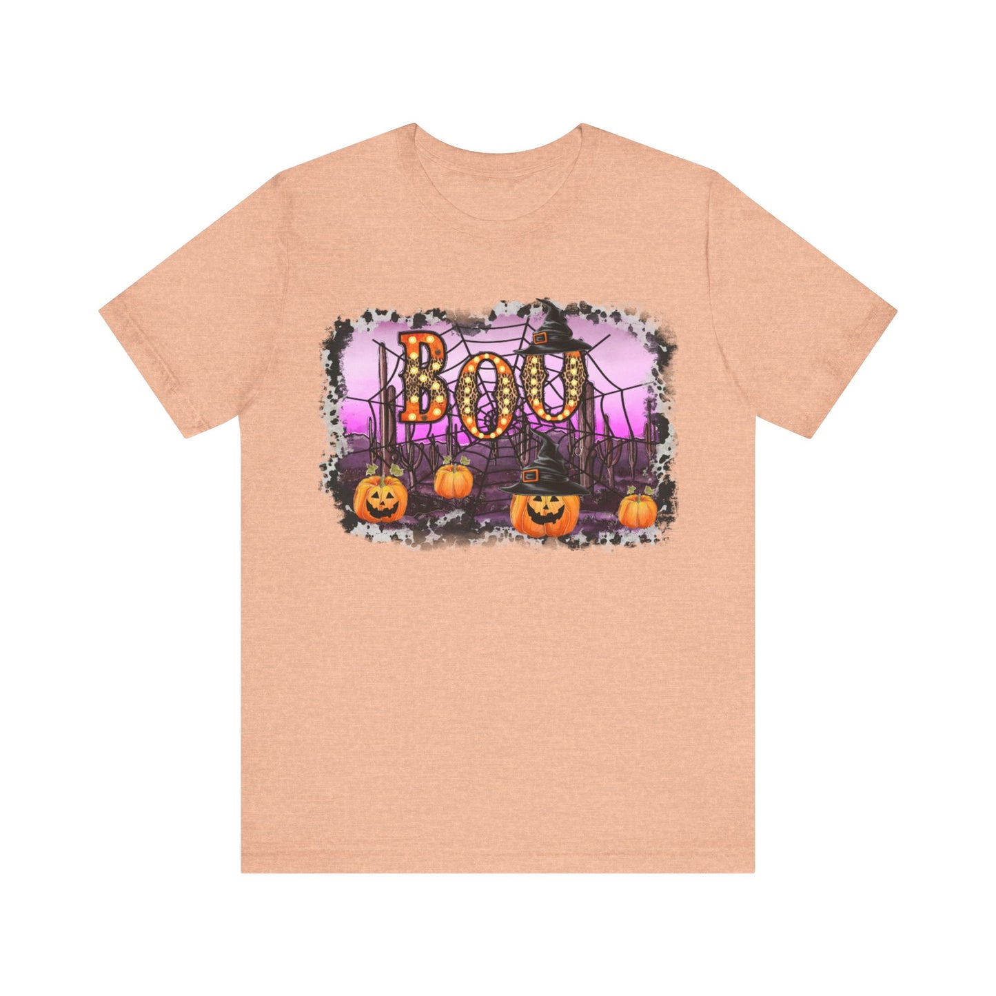 Halloween Boo Short Sleeve Tee