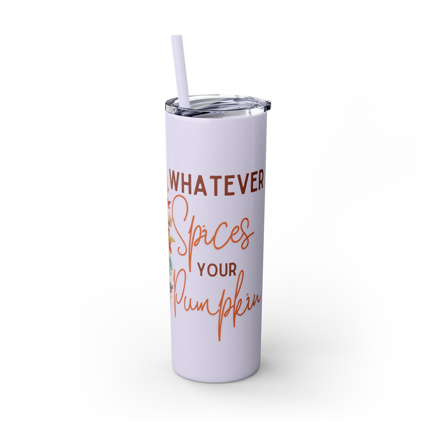 Skinny Tumbler with Straw, 20oz